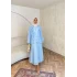 Messina Fırfırlı Takım - Mavi