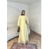 Ola Tül Elbise - Sarı