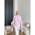 Pls-Kurdele Detay Triko Kazak - Pembe