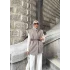 Roza Tüylü Yelek - Vizon