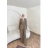 Vishan Keten Takım - Acı Kahve
