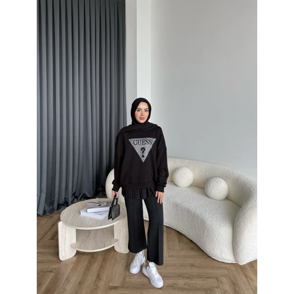 2-Muadil Sweat - Siyah