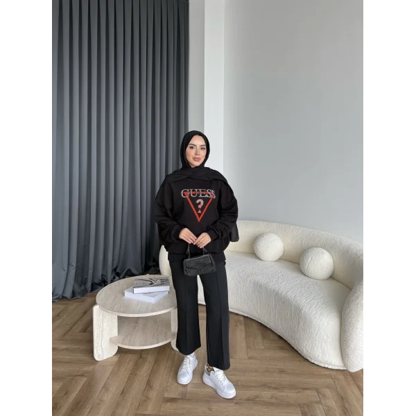 5-Muadil Sweat - Siyah