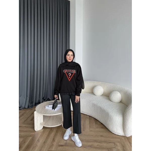 5-Muadil Sweat - Siyah