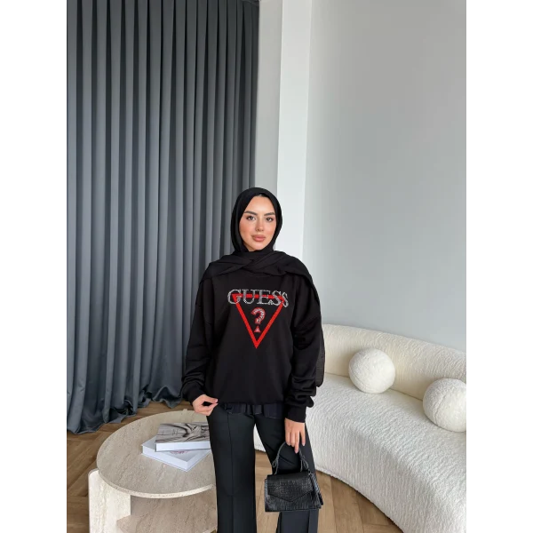 5-Muadil Sweat - Siyah