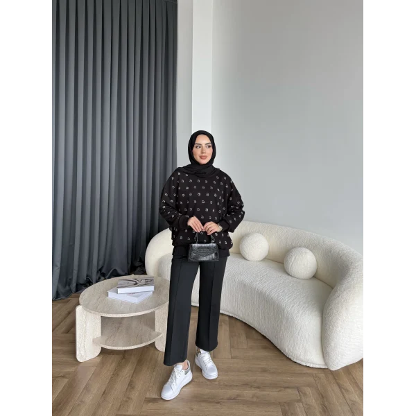 6-Muadil Sweat - Siyah
