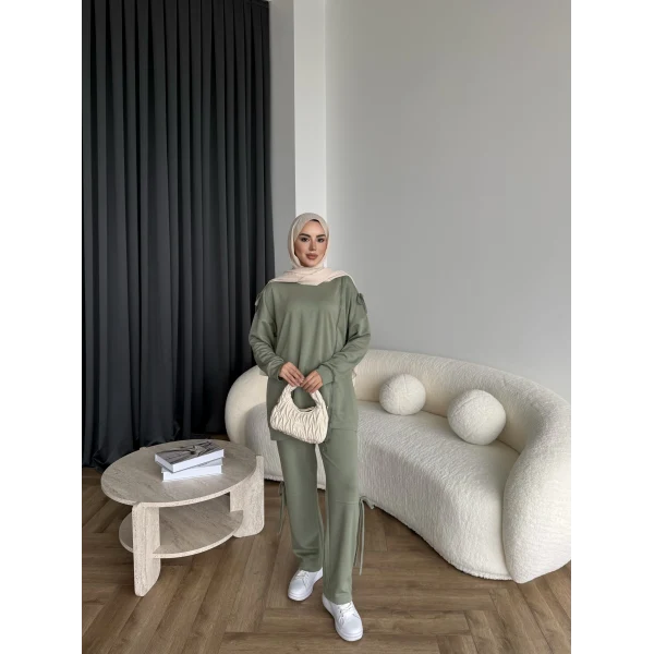 Adella Bağcıklı Oysh Takım - Yeşil