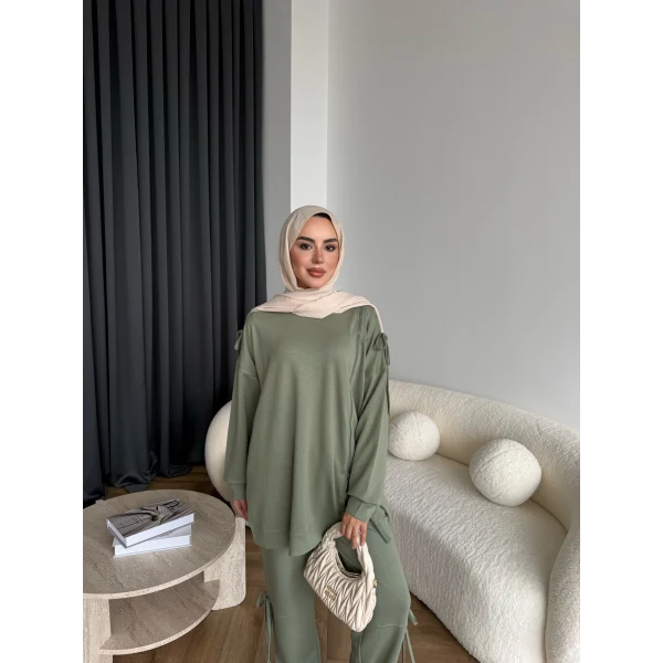 Adella Bağcıklı Oysh Takım - Yeşil
