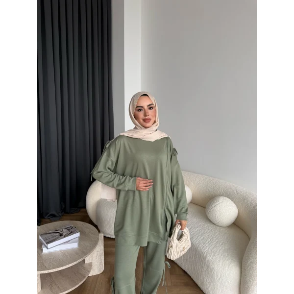 Adella Bağcıklı Oysh Takım - Yeşil