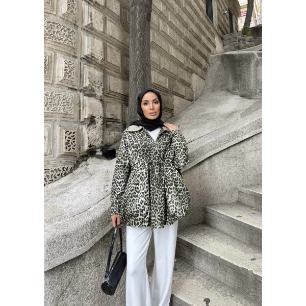 Adora Beli Lastikli Ceket