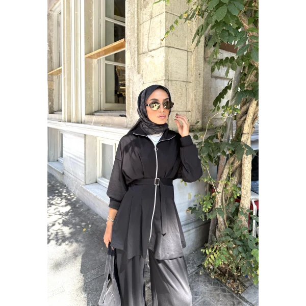 Ahiska Oysh Takım - Siyah