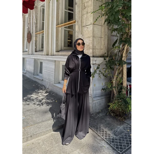 Ahiska Oysh Takım - Siyah