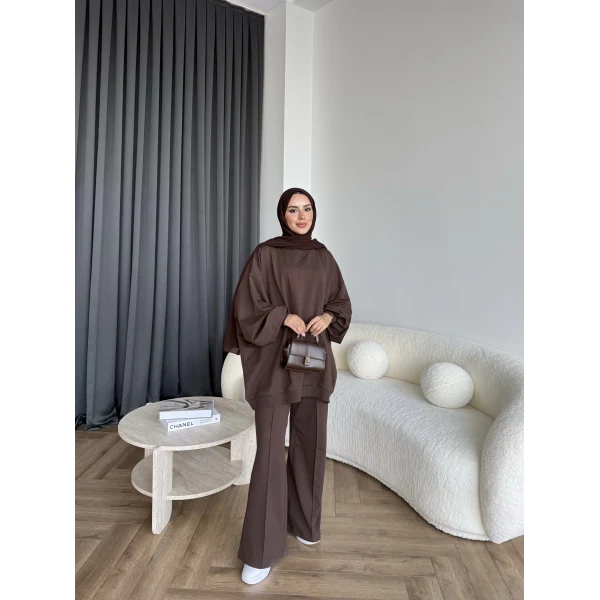 Akel Eşofman Takım - Acı Kahve