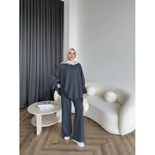 Akel Eşofman Takım - Antrasit