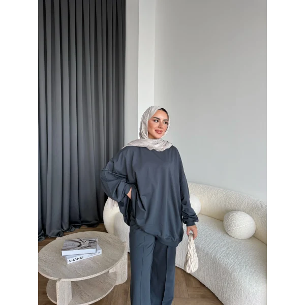 Akel Eşofman Takım - Antrasit