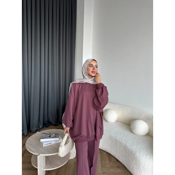 Akel Eşofman Takım - Vişne