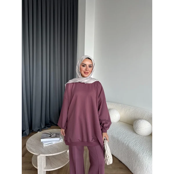 Akel Eşofman Takım - Vişne