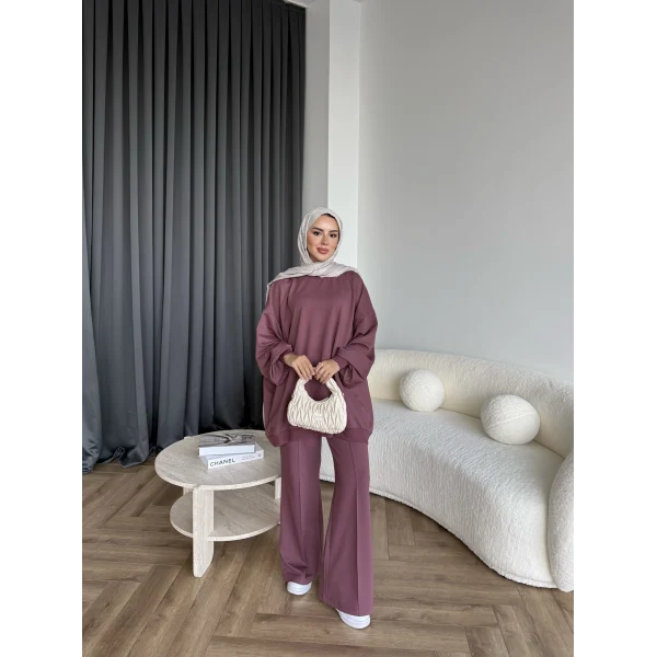 Akel Eşofman Takım - Vişne