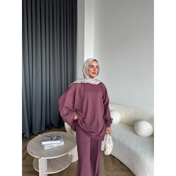 Akel Eşofman Takım - Vişne