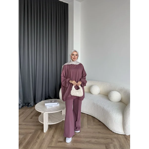 Akel Eşofman Takım - Vişne