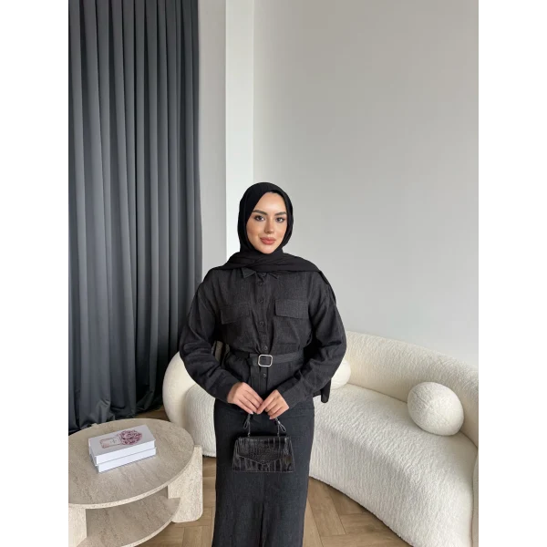 Alvina İndirimli Takım - Siyah