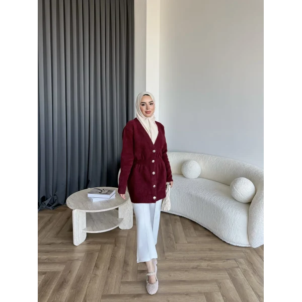 Angora Hırka - Bordo