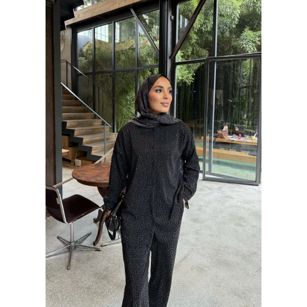 Aura Simli Takım - Siyah