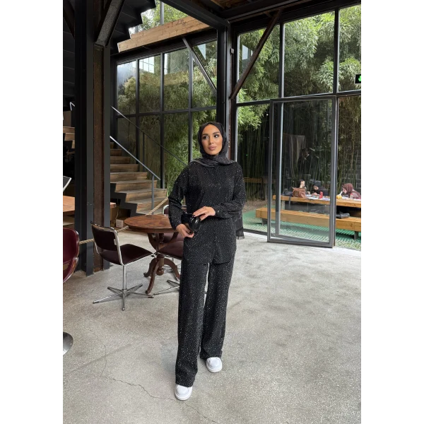 Aura Simli Takım - Siyah