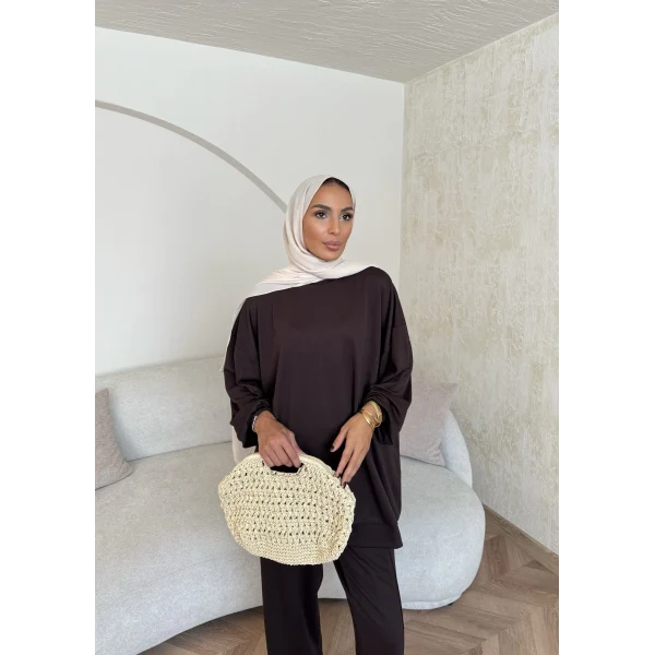 Belinza Çimalı Oysh Takım - Acı Kahve