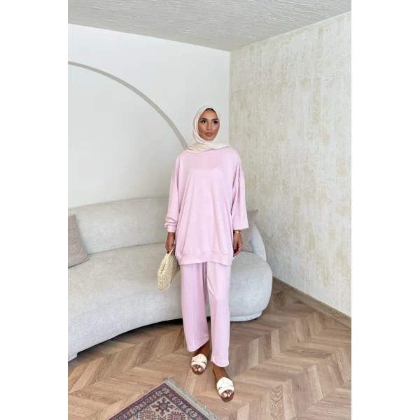 Belinza Çimalı Oysh Takım - Pembe