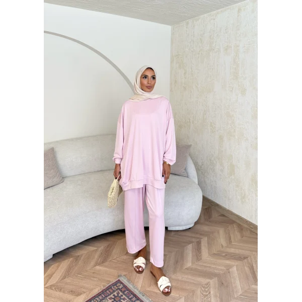 Belinza Çimalı Oysh Takım - Pembe