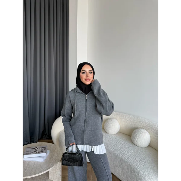 Berlin Triko Takım - Gri