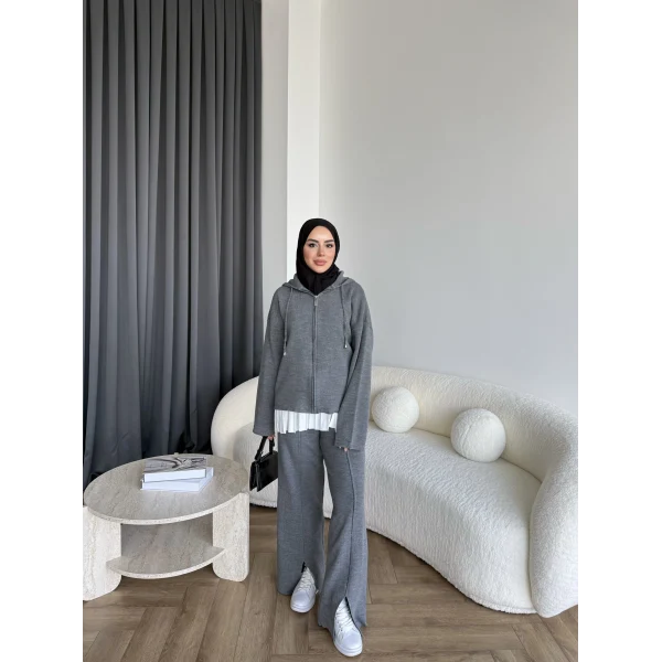 Berlin Triko Takım - Gri