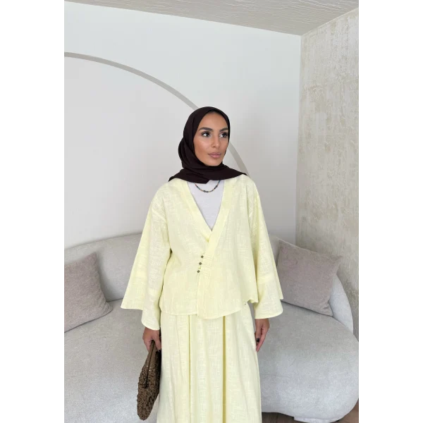 Beyna Keten Takım - Sarı