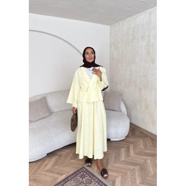 Beyna Keten Takım - Sarı