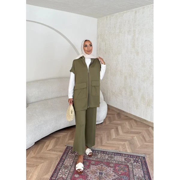 Bluen Etekli Takım - Yeşil