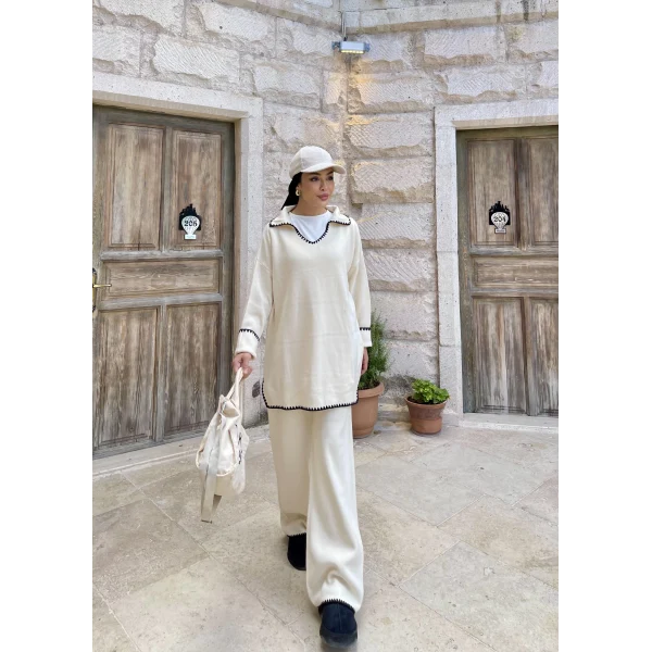 Botela Triko Takım - Bej