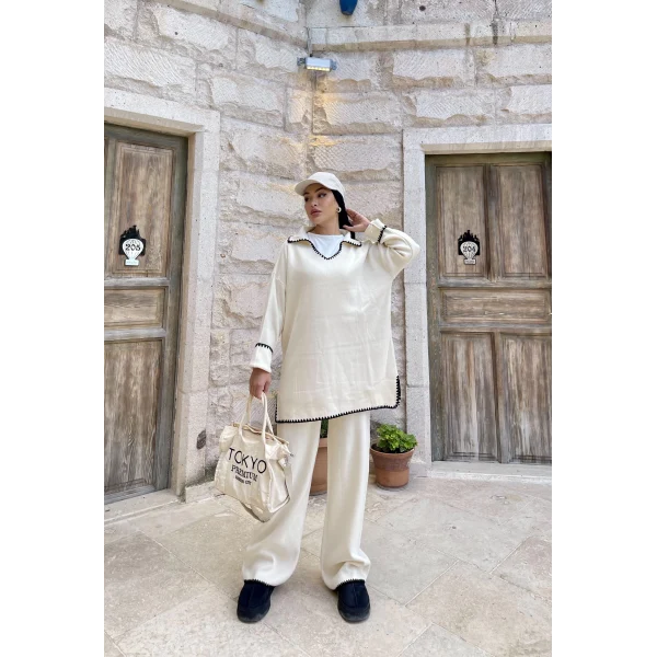 Botela Triko Takım - Bej