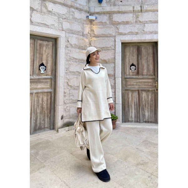 Botela Triko Takım - Bej