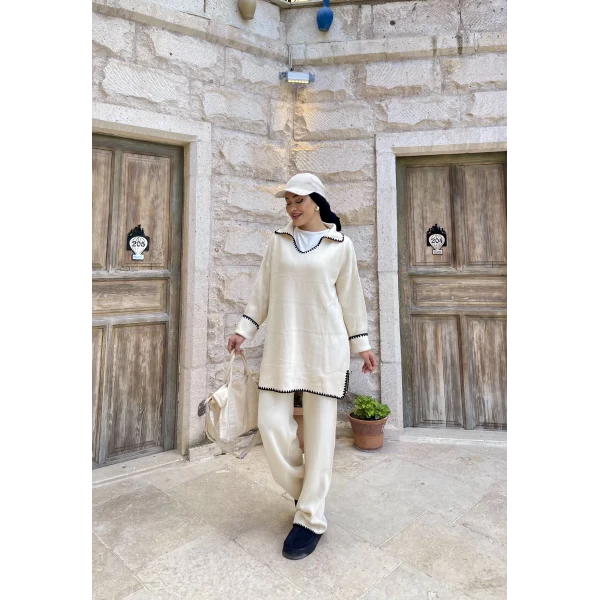 Botela Triko Takım - Bej