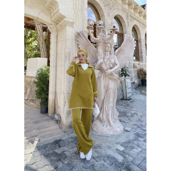 Botela Triko Takım - Yağ Yeşili