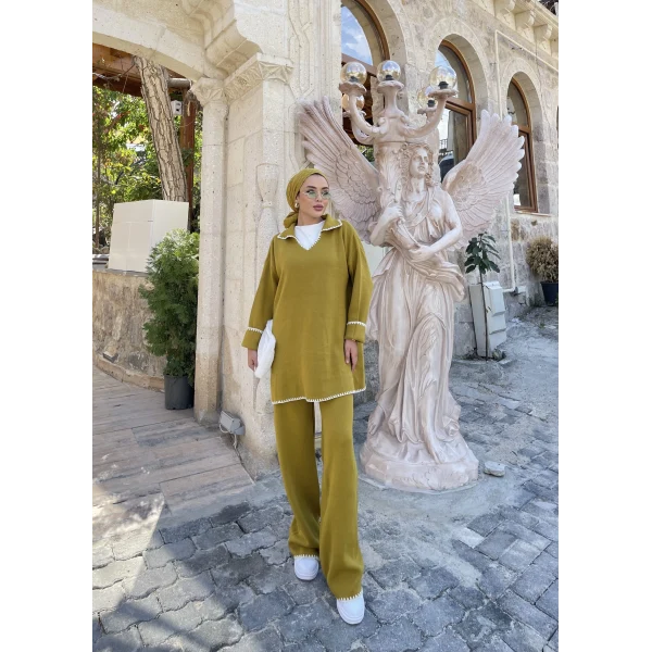 Botela Triko Takım - Yağ Yeşili