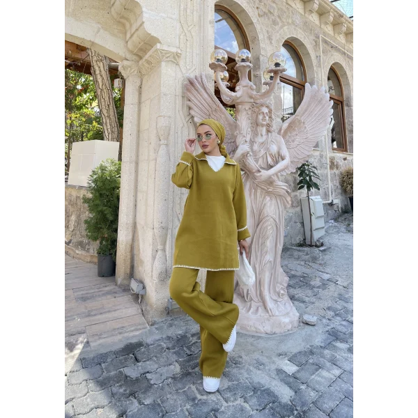 Botela Triko Takım - Yağ Yeşili