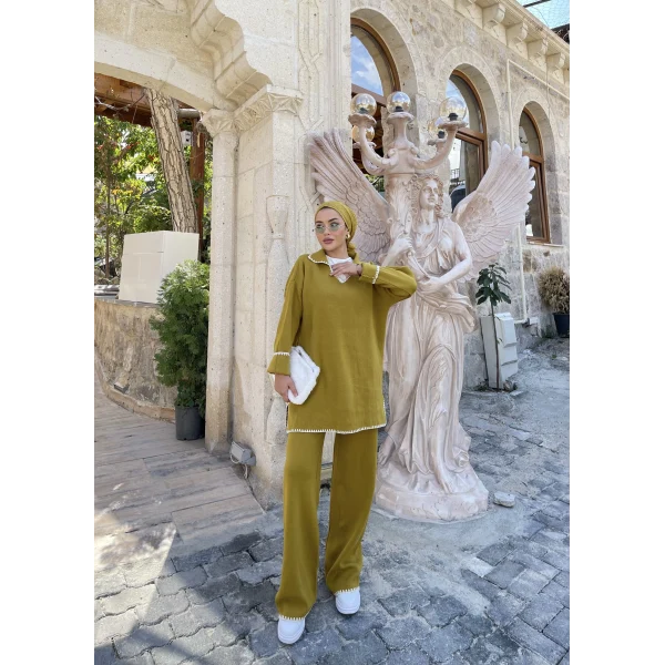 Botela Triko Takım - Yağ Yeşili