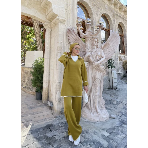 Botela Triko Takım - Yağ Yeşili