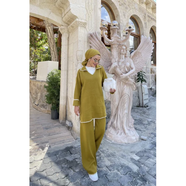 Botela Triko Takım - Yağ Yeşili