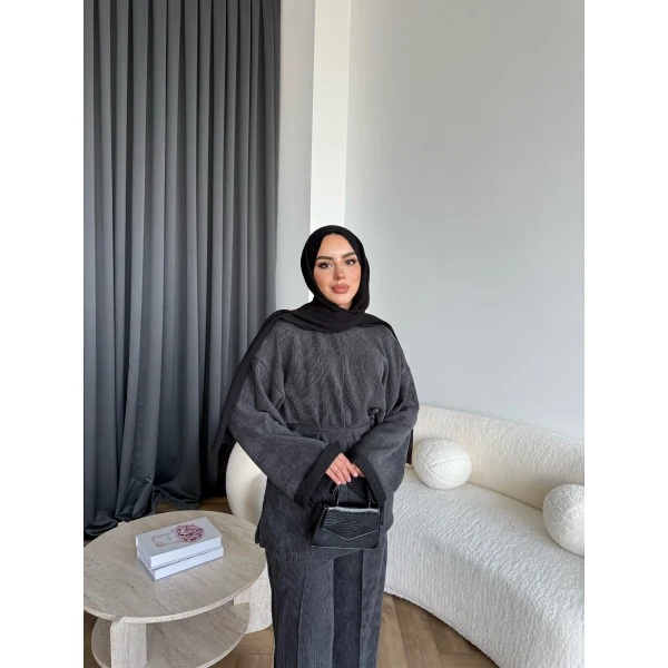 Btç-Bürümcük Takım - Antrasit ÖN SİPARİŞ