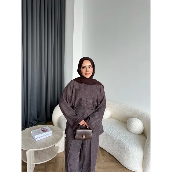 Btç-Bürümcük Takım - Kahve ÖN SİPARİŞ