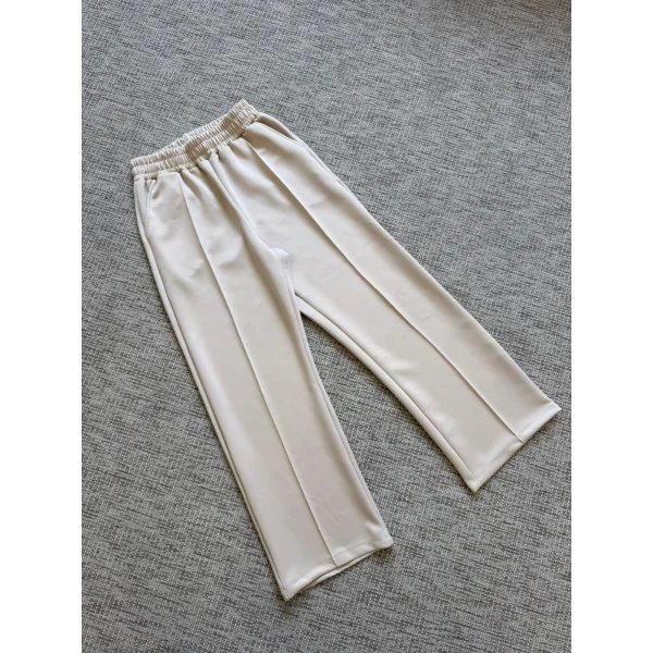 Çimalı Scuba Bol Pantolon - Bej