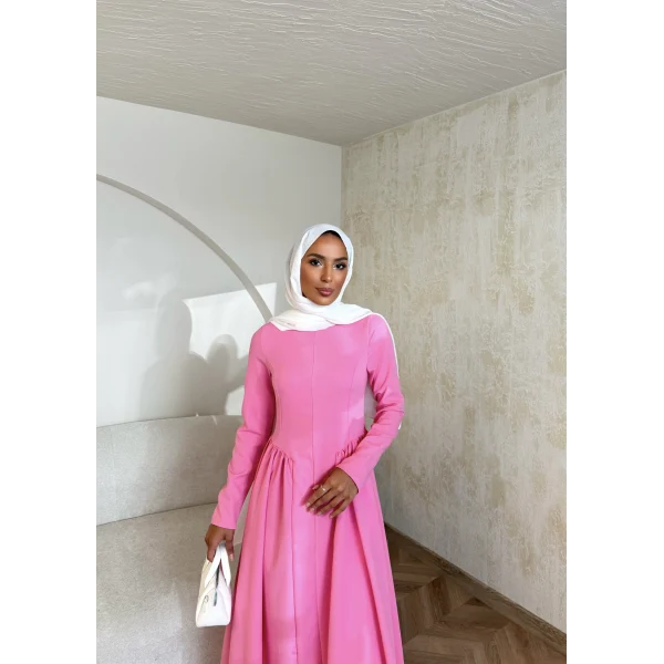 Crash Elbise - Pembe